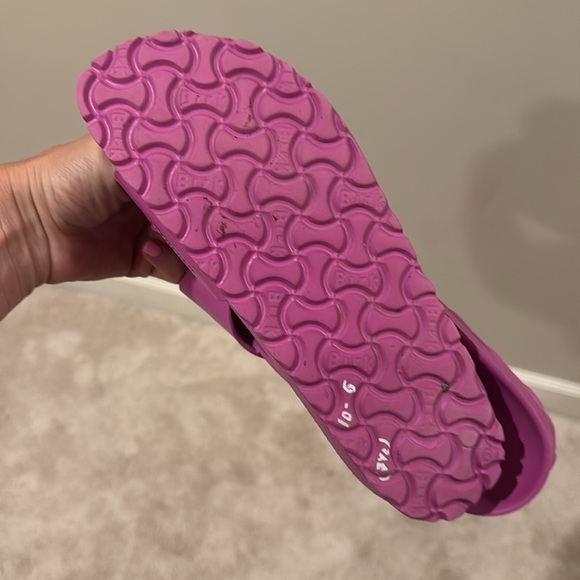 Birkenstock Purple Sandals with Adjustable Strap and Contoured Footbed - Picture 4 of 4